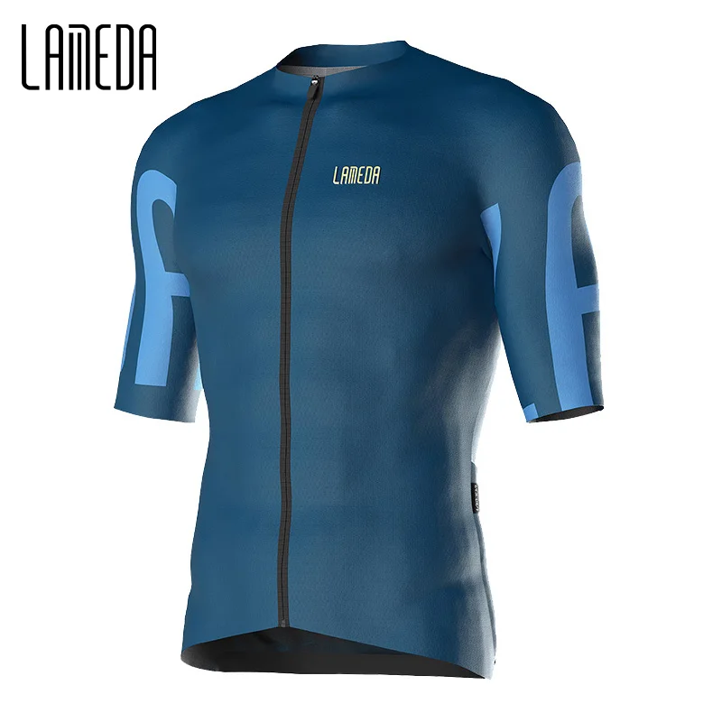 Lameda Cycling Jersey Men's Bicycle Short Sleeve Jacket Summer Road Car Clothes Men's Cycling Shirt Cycling Clothes For Men