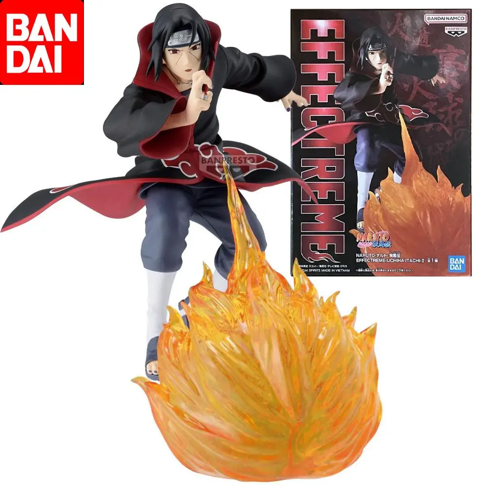 

Bandai Original Naruto Shippuden Effectreme-Uchiha Itachi-Ii Anime Action Figure Toys for Boys Girls Children Birthday Gifts