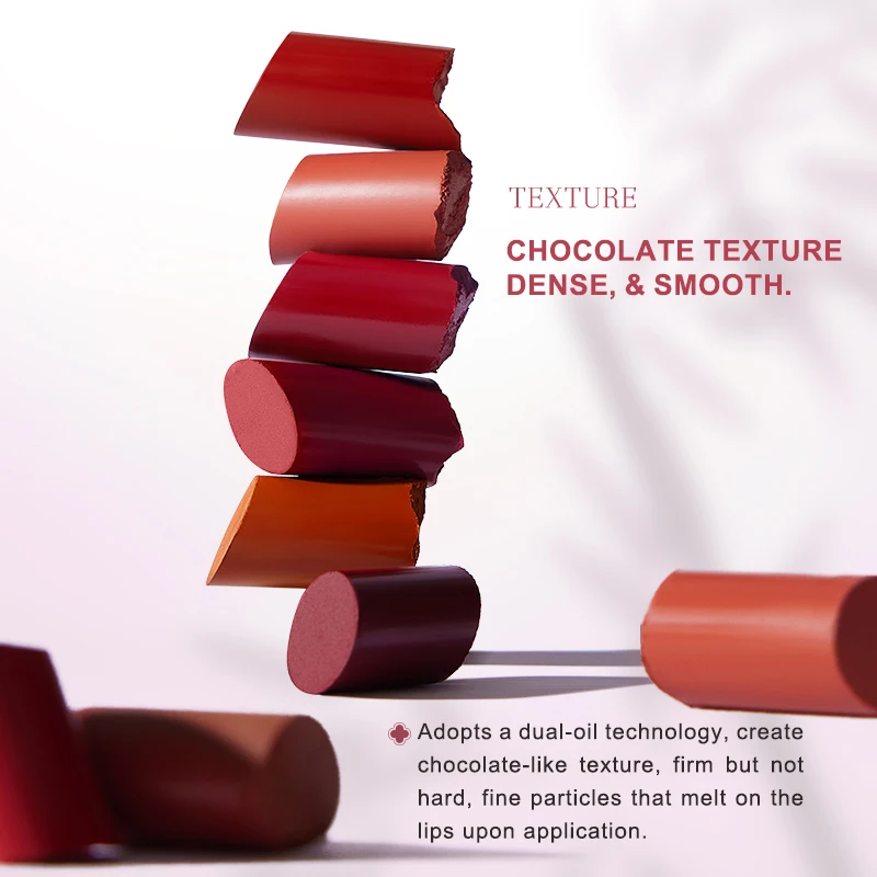 Judydoll Velvet Matte Lipstick, Soft & Lightweight, High-Pigment, Long-Lasting, Smooth Application for Elegant & Chic Lips