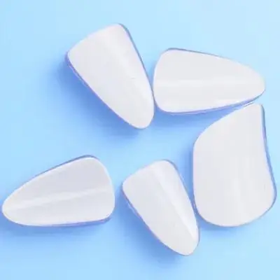 

5pcs Pipa Finger Picks Premium Pc Material Fake Nails Light Weight Portable Nail Protectors For Guzheng Lute Practice Sky-Blue