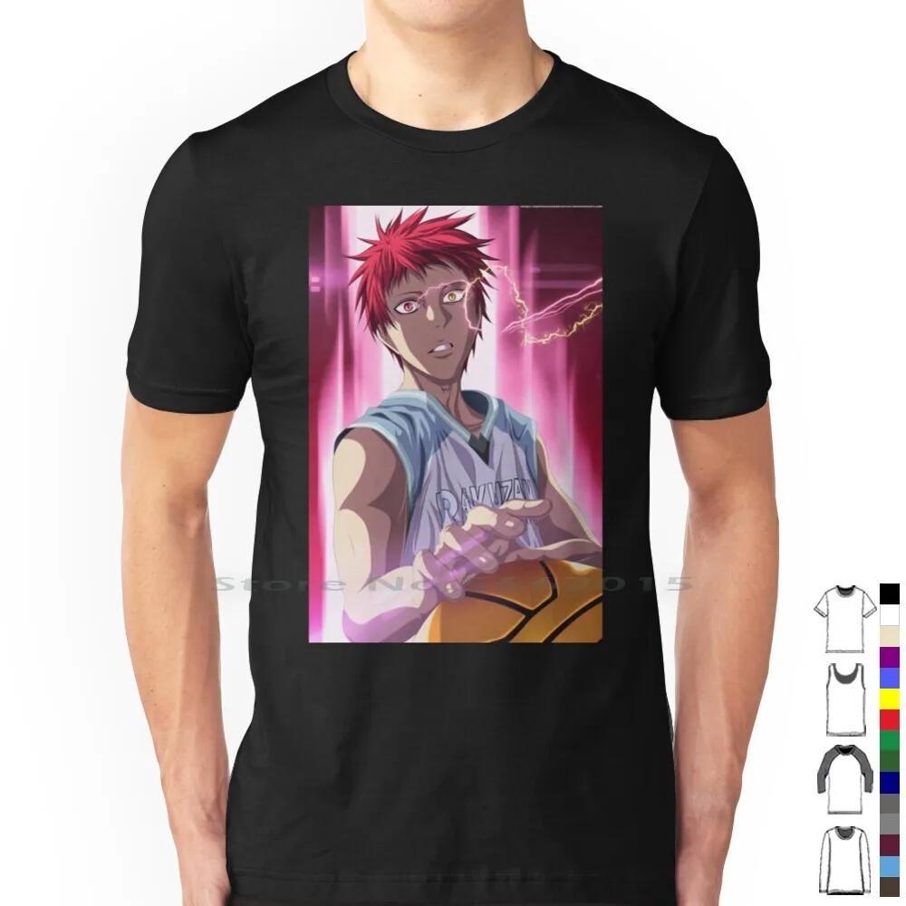 Kuroko No Basket Akashi T Shirt 100% Cotton Kuroko No Basket Kuroko No Basuke Kurokos Basketball Akashi Seijuurou Rakuzan Anime