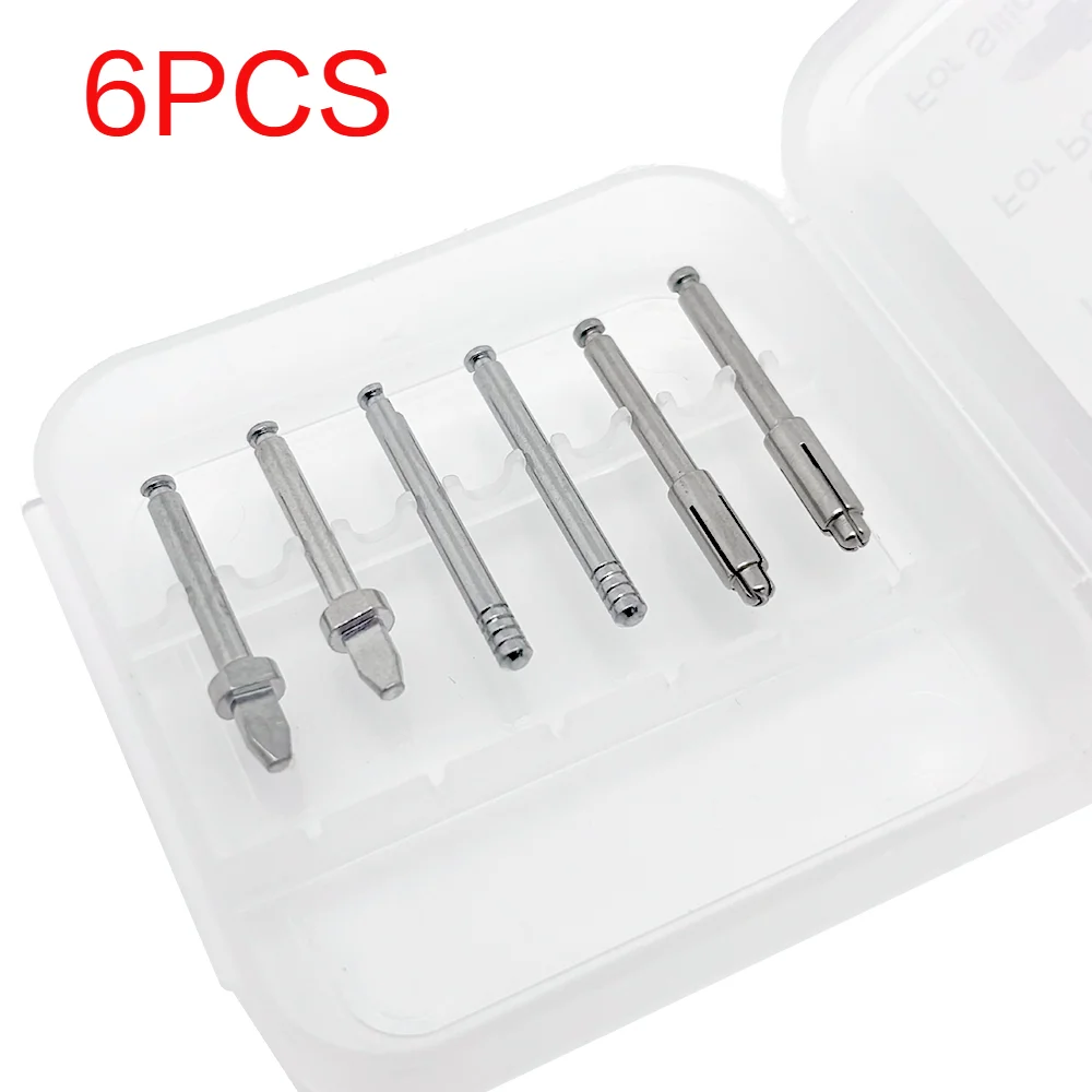 

6Pcs Dental Polishing Ra Mandrel Set for Super Roots Canal Silicon Ion Precision Technology Lab Tools