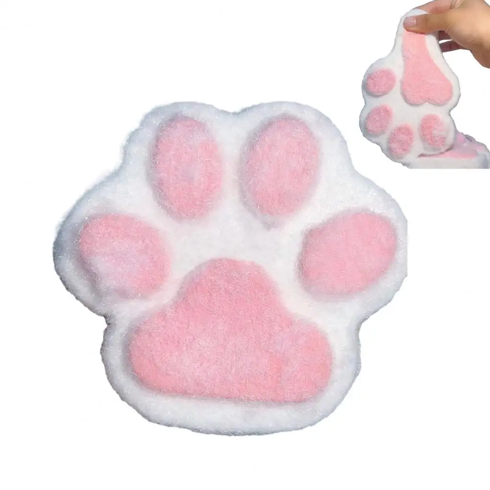 

Pet Paw Fidget Toy Colorful Cat Paw Squeeze Toy for Stress Relief Anxiety Soft Tpr Fidget Toy for Kids Teens Adults Portable Pet