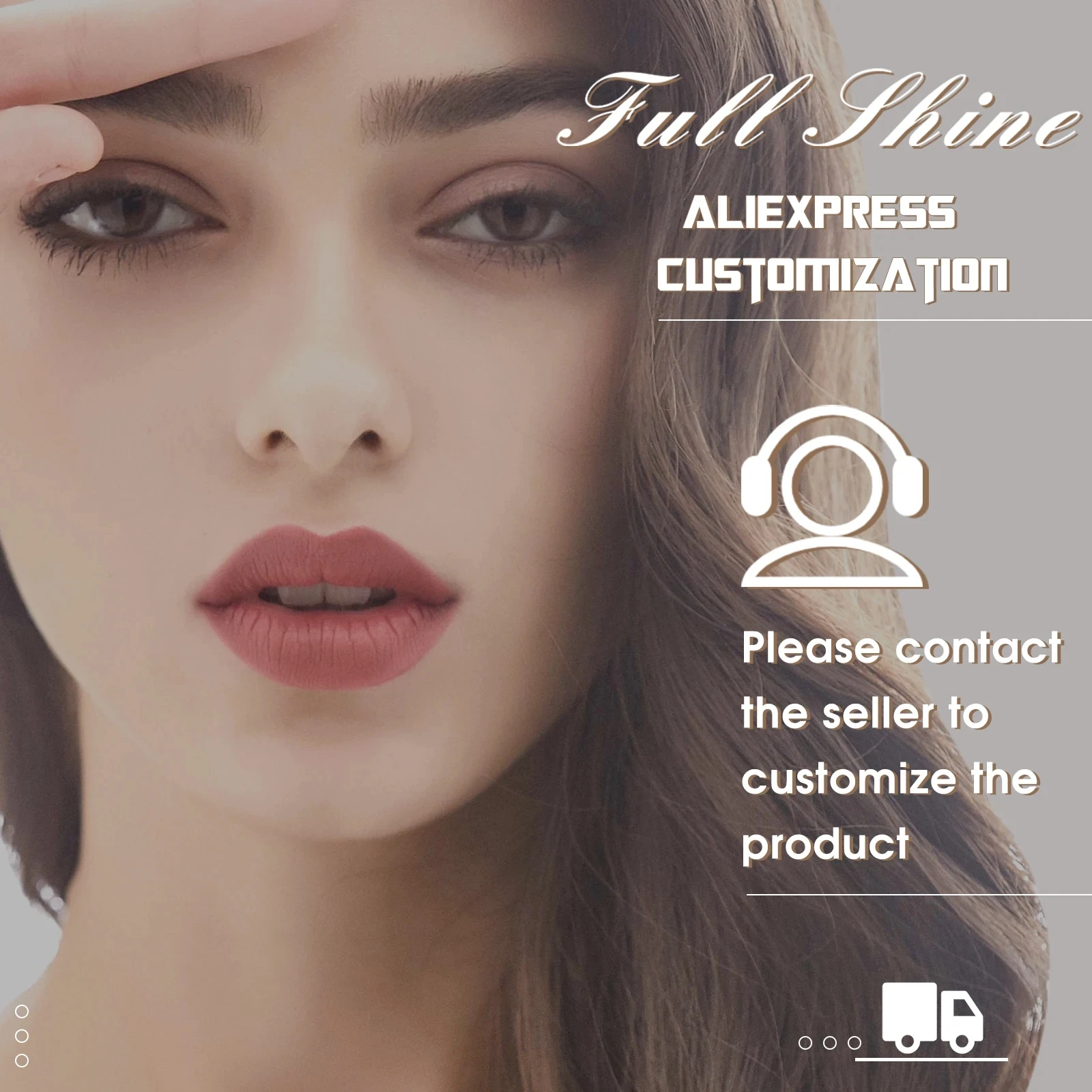 풀 샤인 맞춤형 제품 100% 인모