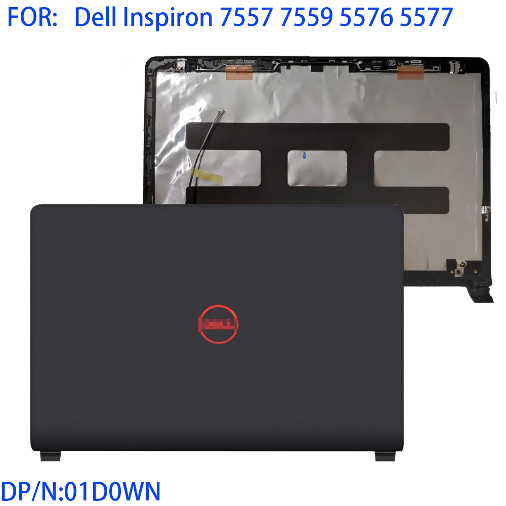 

LCD Rear Back Cover for Dell Inspiron 15 7557 7559 5576 5577 antenna 1D0WN 01D0WN