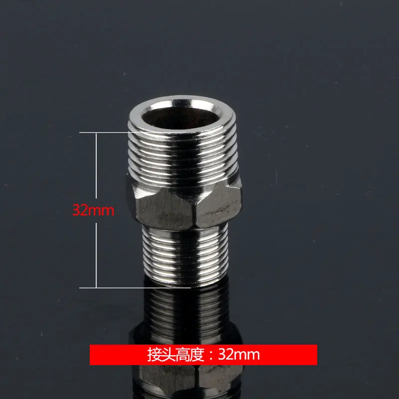 16 مللي متر موضوع خارجي إلى 20 مللي متر موضوع خارجي مستقيم من خلال الفولاذ المقاوم للصدأ الحد من مستقيم مشترك أنابيب المياه المشتركة المخفض