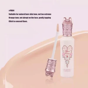 كريم خافي عيوب صيفي خفيف الوزن من فلاور نوز مع حمض الهيالورونيك ، هايلايتر سائل للهالات السوداء والاحمرار 0.21 أونصة سائلة أفضل 8 منتجات كورية للهالات السوداء - رقم 5