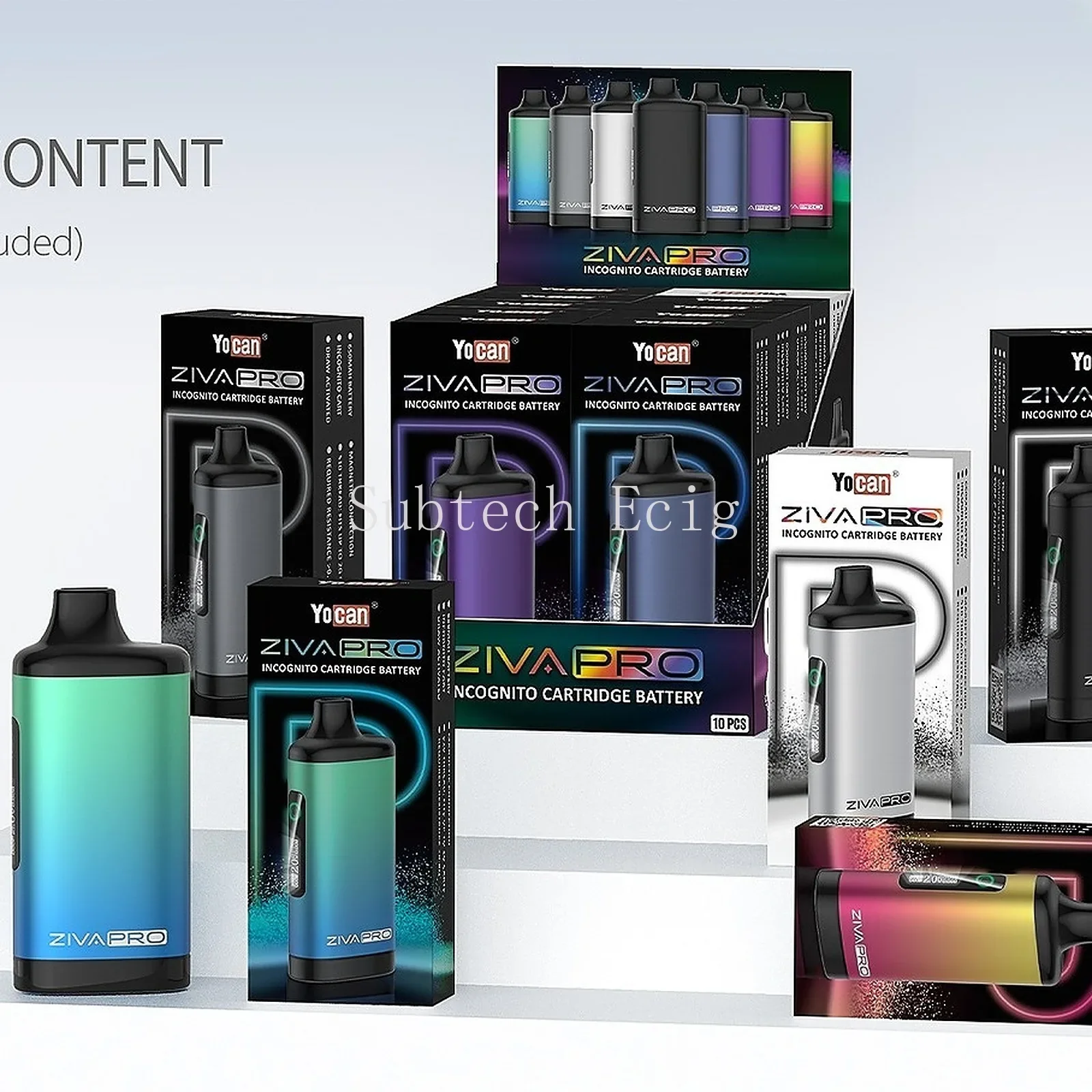 5 Yocan Ziva Pro Vape Mod 650mah OLED vape mod for vape mods - gallery image 6