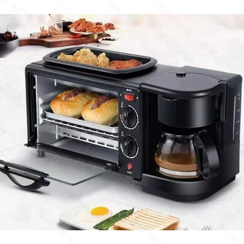 3 In 1 Multi Function Breakfast Machine Toaster Oven