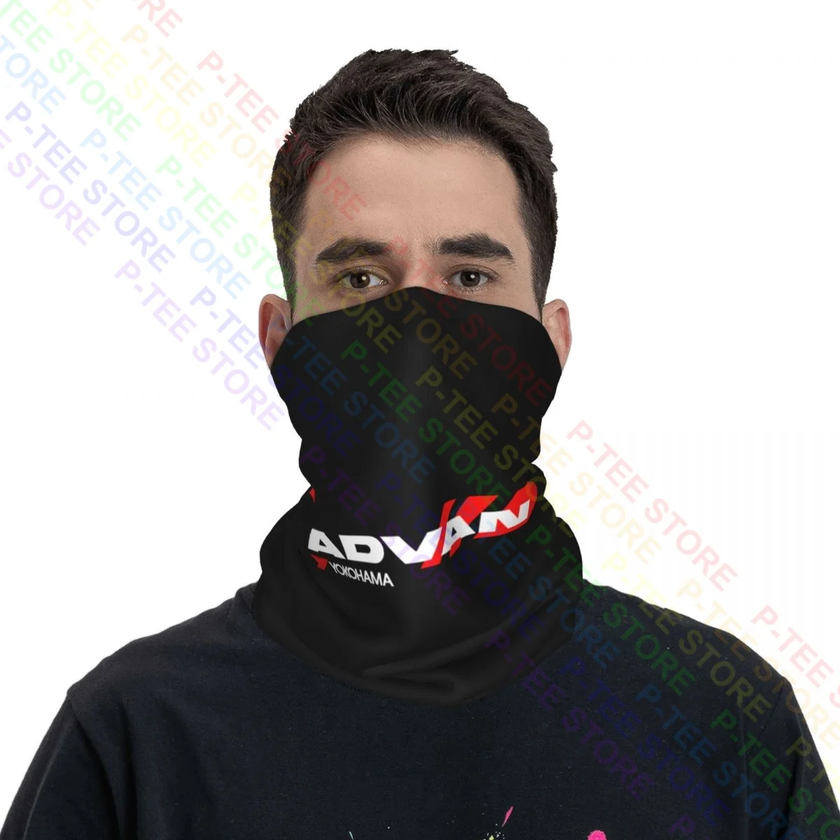 Advan Yokohama Tires Racing Neck Gaiter Bandana Scarf Face Mask Ski Headwear Gaiter Tube