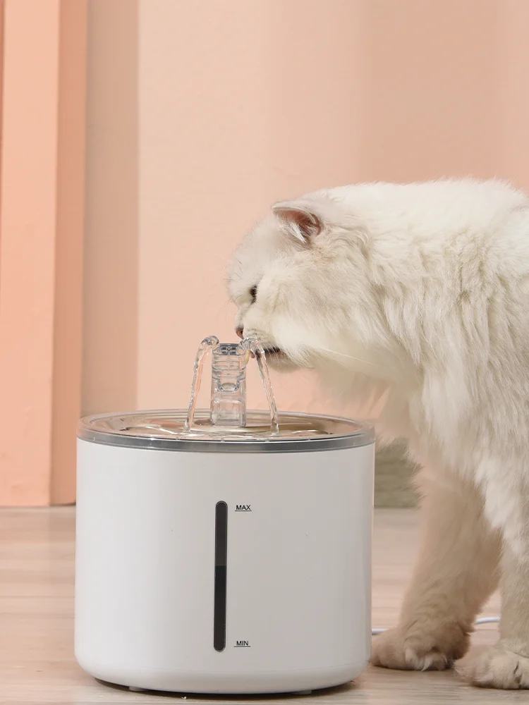 Pet water dispenser, cat feeding artifact, intelligent circulating flow, live water filtration, heating, constant temperature do