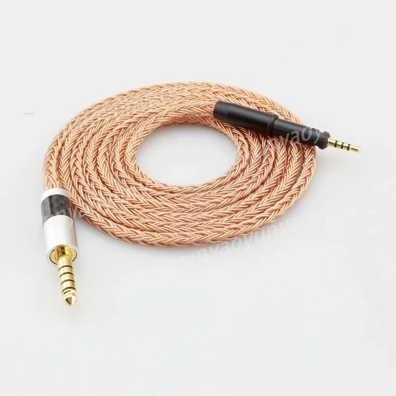 

HIFI 3.5mm 2.5/4.4mm 4 Pin balanced 16 Core 99% 7N Earphone Cable