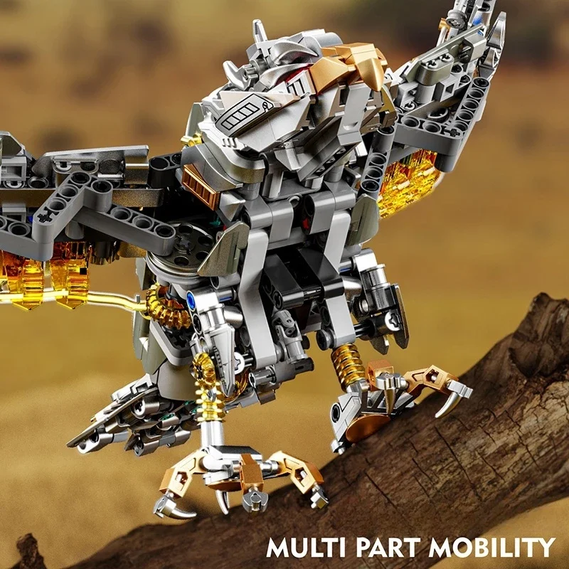 Juego de bloques de construcción de águila mecánica MOC, Kit de modelo del mundo Animal, Motor de potencia, ladrillos técnicos, regalos de cumpleaños y Navidad para niños, 2025