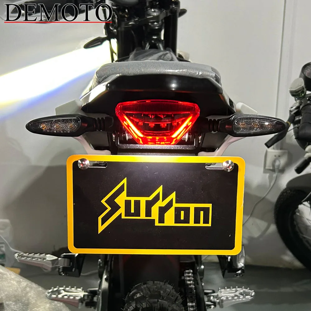 License Plate Holder Bracket For Surron Ultra Bee Sur-ron UB Electric Dirt Aluminium Alloy MX Off-road