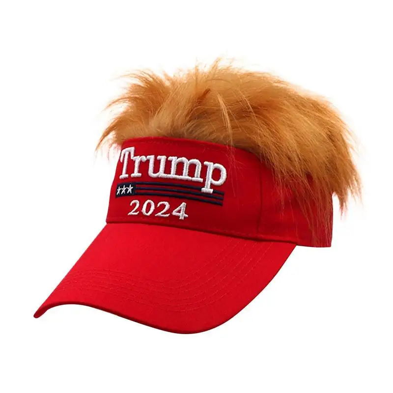 

Trumps 2024 American Presidential Hat Make America Great Again Hat Donald Trumps Republican Hat Caps With Hair dropshipping