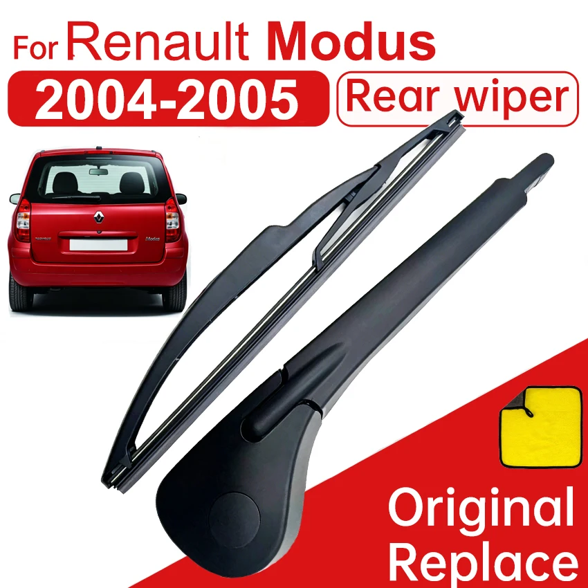 

Rear Windscreen Wiper Blade & Arm Set Kit for For Renault Modus 2004 2005 Windshield Windscreen Brush 7701066143