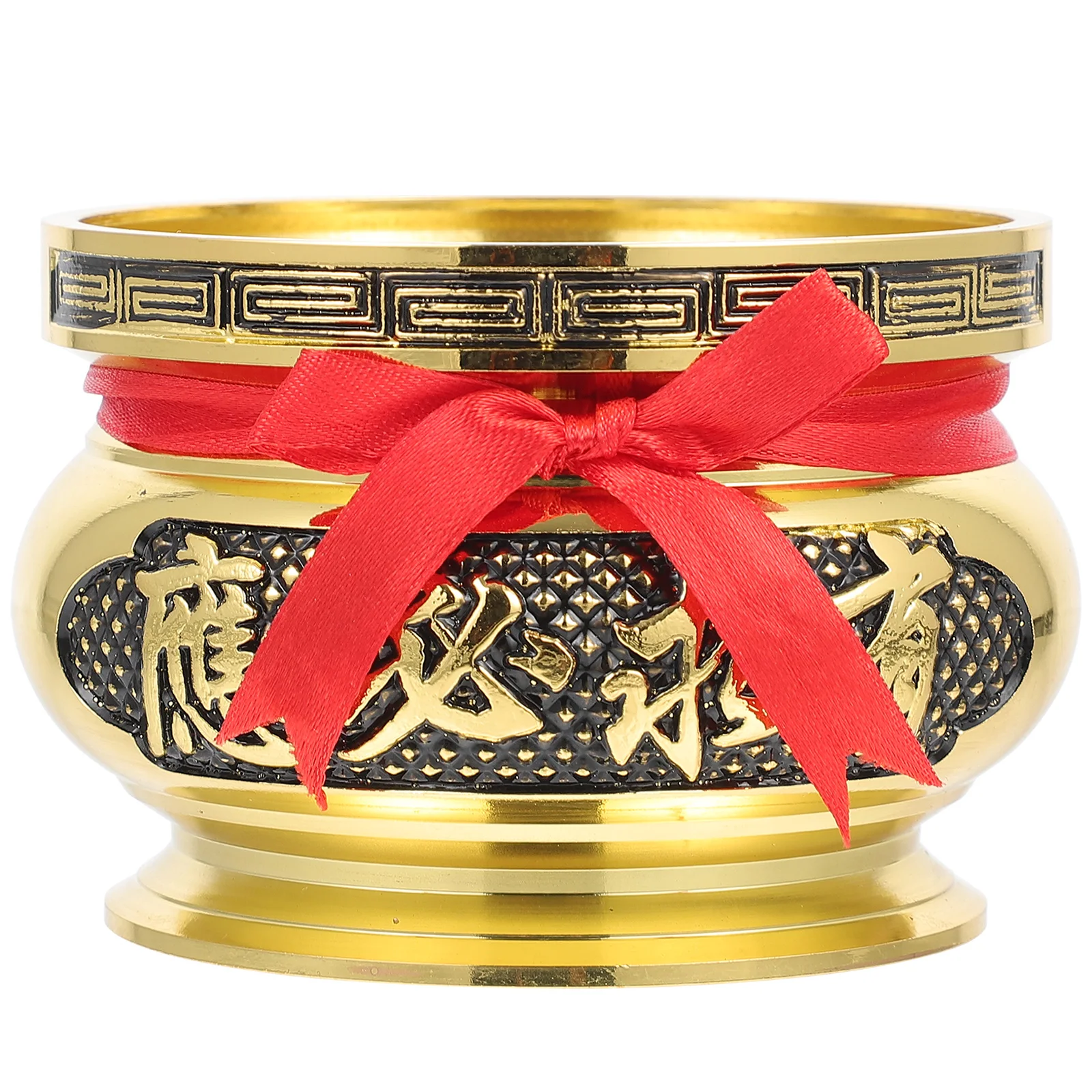 

Copper Alloy Incense Burner Conical Carved Container for Stick Cone Aromatherapy Suitable Study Bedroom Yoga Studio Meditation
