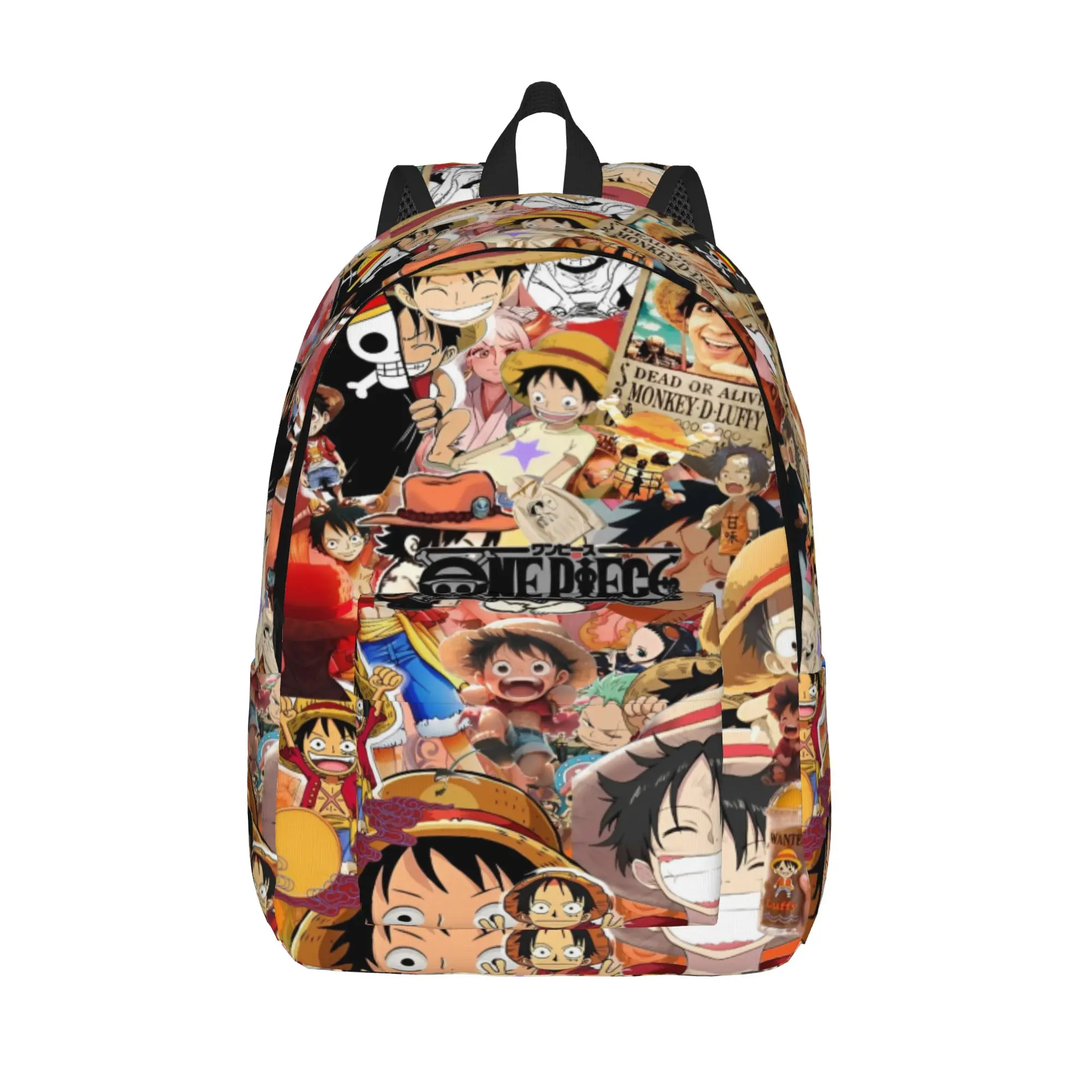 Luffys O-one-pieces  Casual Backpack Outdoor High School Business  Daypack for Men Women College Canvas Bags