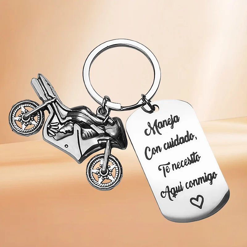 keychain motocross Motorcycle Keychain Men's Women's Metal Waist Keychain Best Gift Key Ring Car Keychain Jewelry Gifts