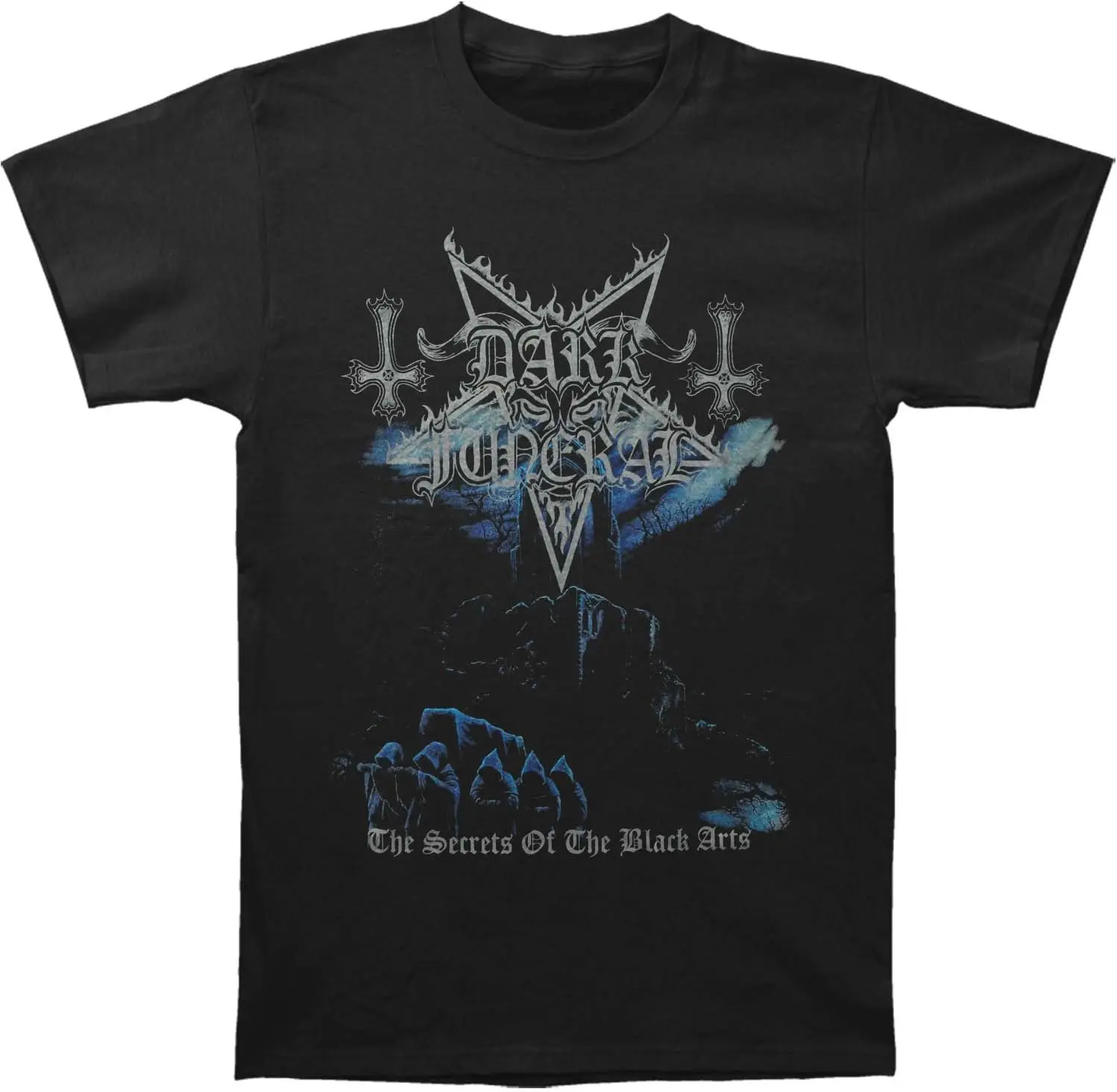 Dark Funeral Men's The Secrets of The Black Arts Tee T-Shirt Black