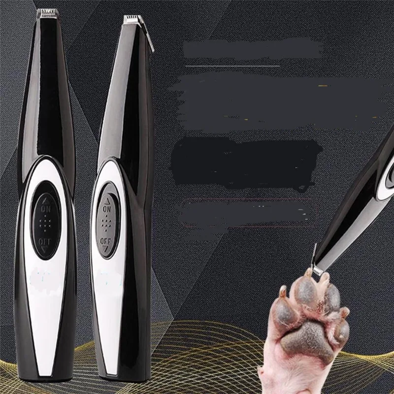 Electric Pet Foot Trimmer Dog Detail Grooming Clipper Trimming Hair Around Paw Eye Ear Face For Pet Cat Claw Fur Scissor Haircut