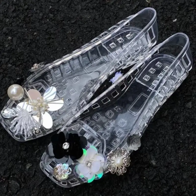 Заколки для обуви с хрустальными цветами, аксессуары для обуви, подвеска с кисточками, цветочные пряжки для обуви, крутой показ, милые модные блестящие украшения для обуви