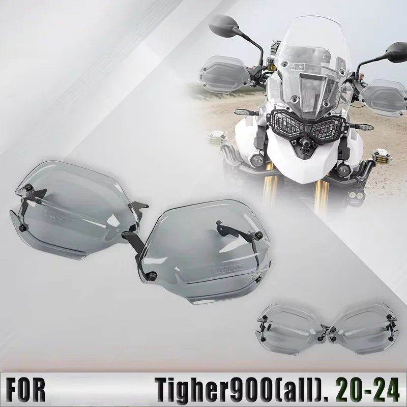 For Tiger 850 Sport 21+ Off-Road Handguards with Tall Windshield Reinforced Edges Hand Guards for Enhanced Protection