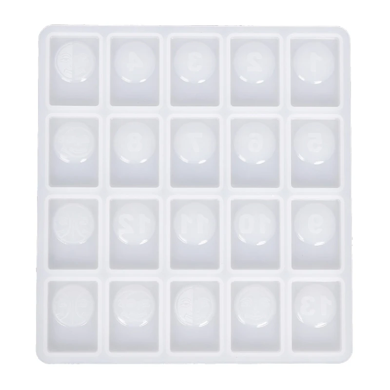 Diy Drop Silicone Molds for Creative Israeli Mahjong Epoxy Resin Casting Mo Drop Shipping