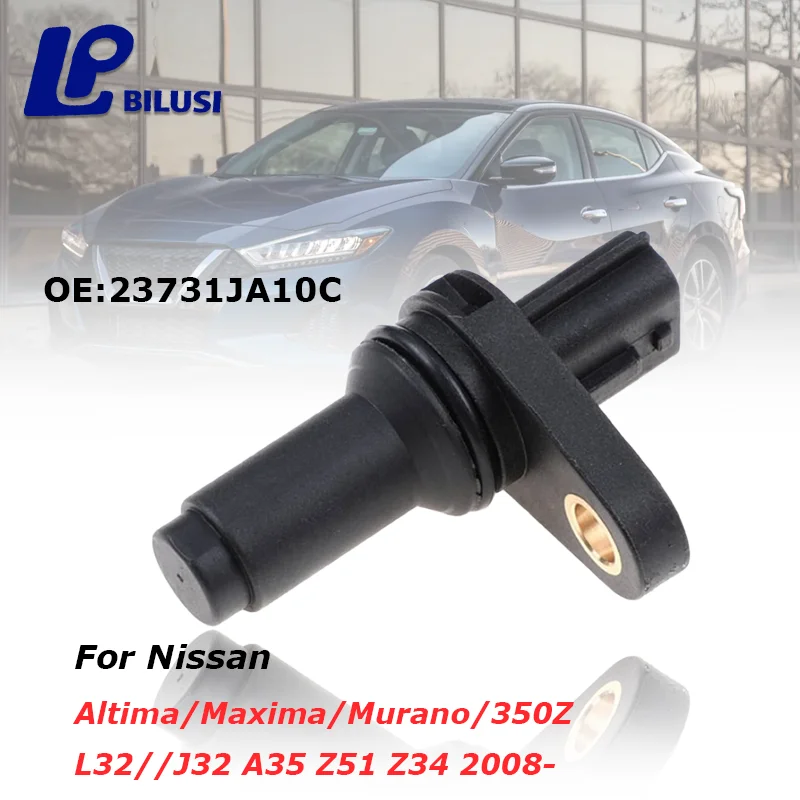 

Bilusi Crankshaft Position Sensor OEM 23731-JA10B 23731-JA10C 23731JA10B 23731JA10C For Infiniti Nissan 350Z 370Z Murano Maxima