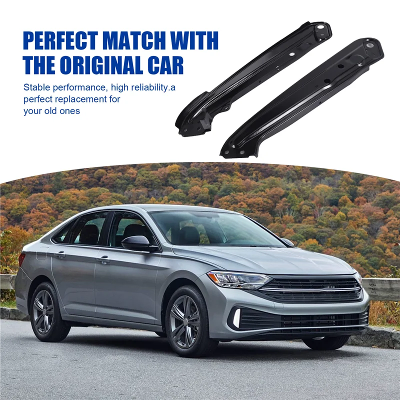 A80X-Car Front Headlight Bracket Radiator Support Panel Brace 17A806929 17A805932A For VW Jetta 2019-2024