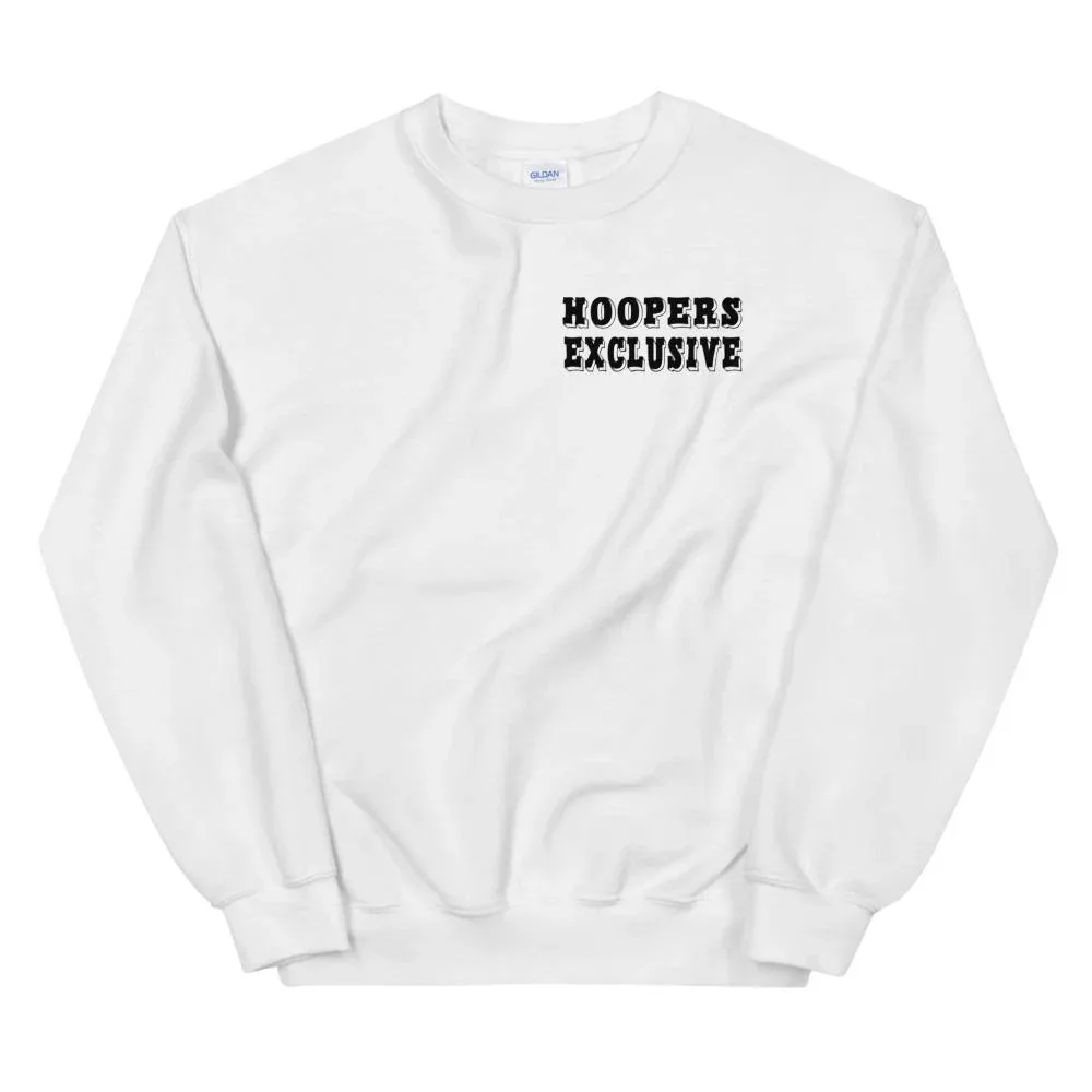 

Autumn and Winter Style Basketball - Enthusiast Sweatshirt, "HOOPERS EXCLUSIVE" Text for A Trendy and Sporty Look