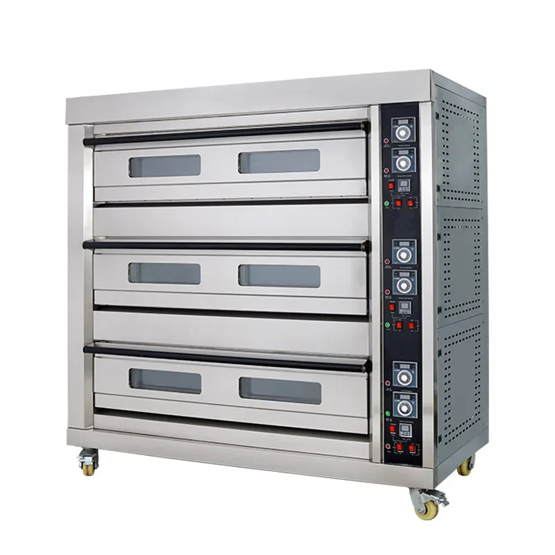Layer furnace electric oven, commercial professional, standard three-layer nine-plate roast chicken bread, moon cake cake baking