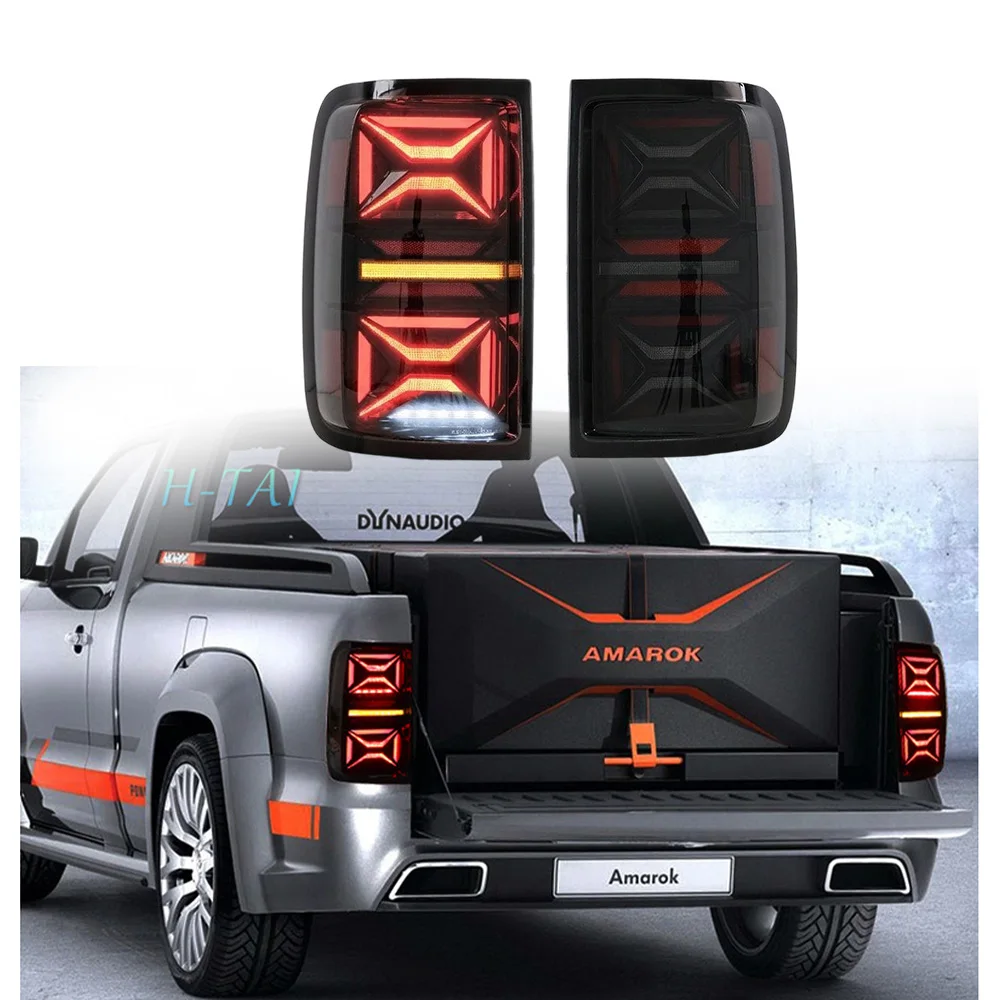 

Tail light assembly for VW Amarok 2010-2020, including tail lights, brake lights, reversing lights, and parking turn signals.