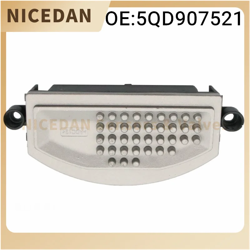 

5QD907521AC Heater Fan Blower Motor Resistor Air Conditioning Regulator For VW Golf Passat Car Parts Tiguan Touran