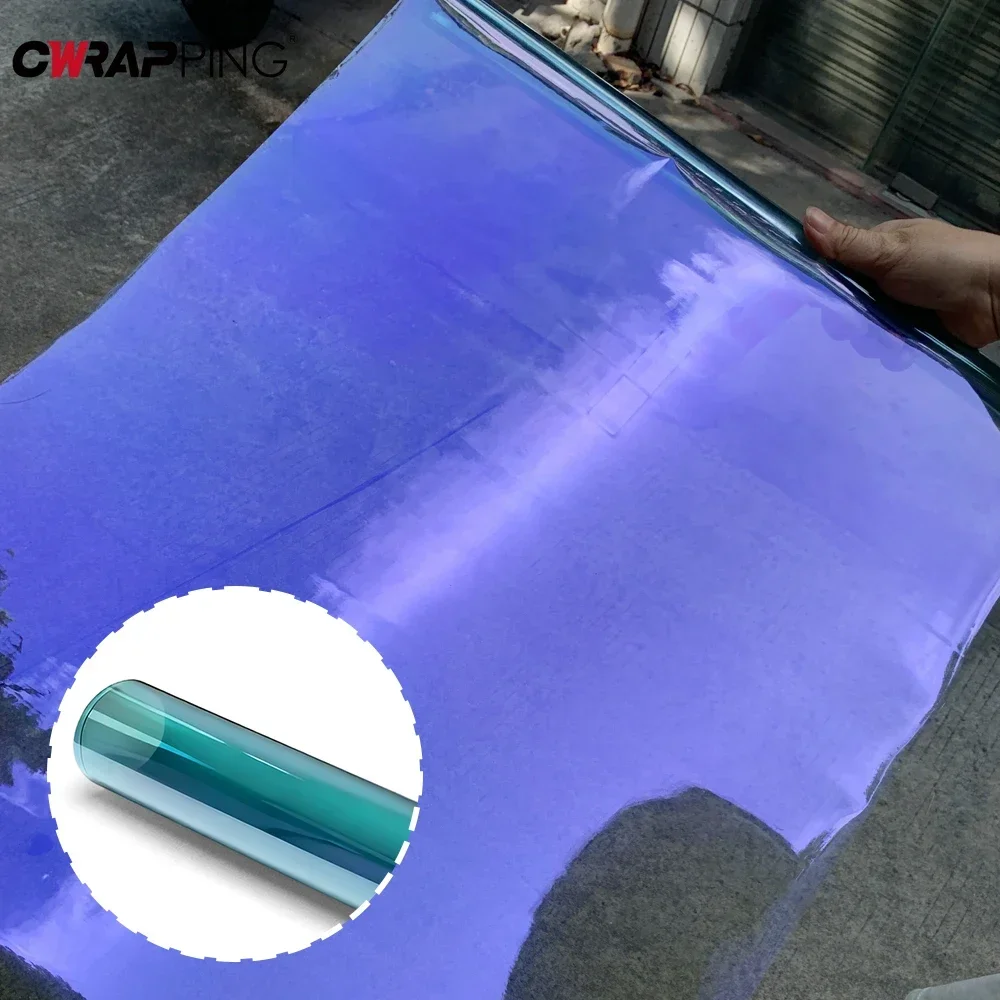 

Car Wrap Film Headlight Tinted Film Wrapping Foil Car Wraps Full Body Waterproof Chameleon Motorcycle Adhesive Vinyl Sticker
