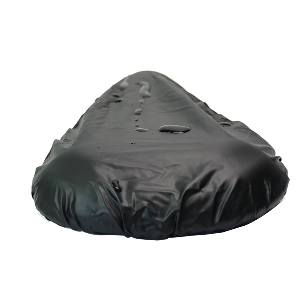 2Pcs Bicycle Saddle Cushion Lightweight Breathable Easy Installation Long Time Riding Red Black Bike Saddle Seat