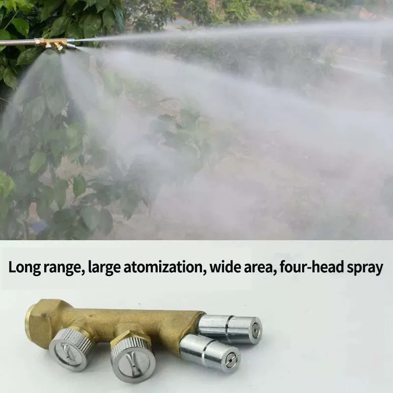 High pressure agricultural spraying spray machine remote atomizing sprinkler fruit tree powerful long-range shot large area fan-