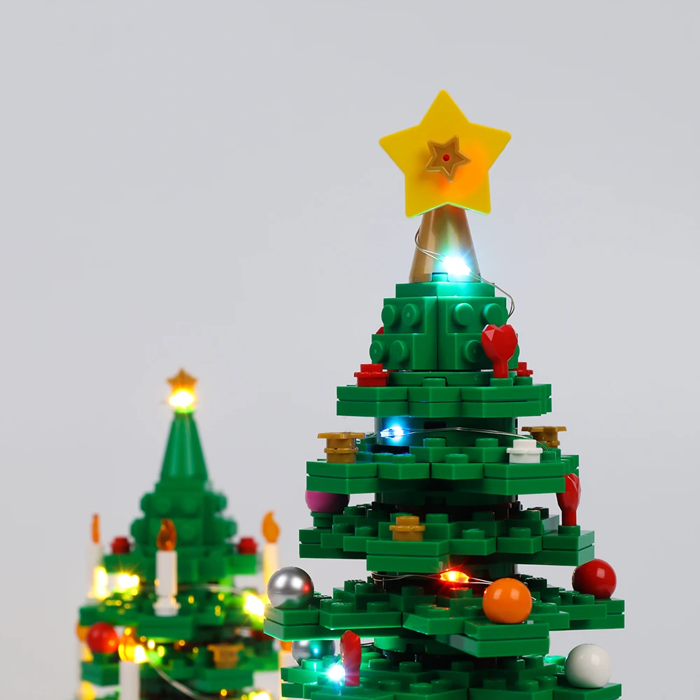 EASYLITE-Kit de luz LED para árbol de Navidad, ladrillo 40573, juego de bloques de construcción, juguetes para bricolaje, sin modelo