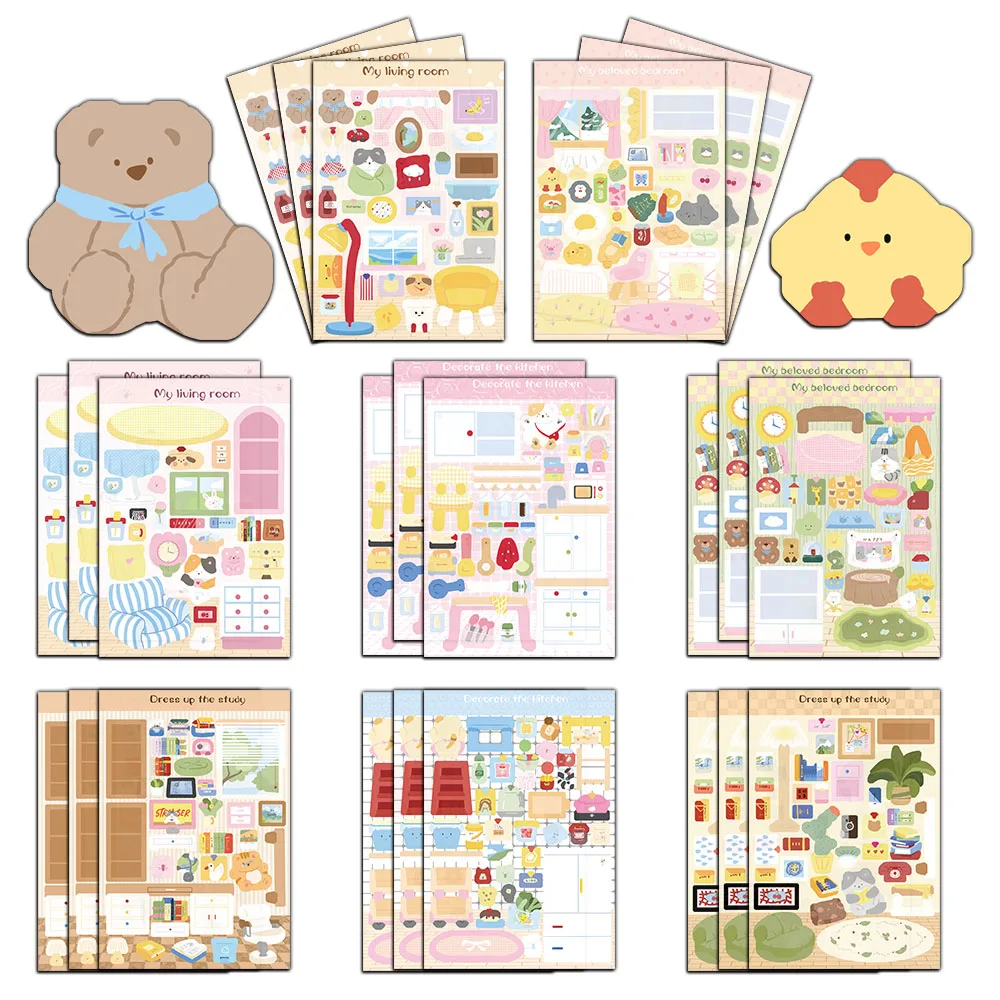 8PCS Creative Cat H…