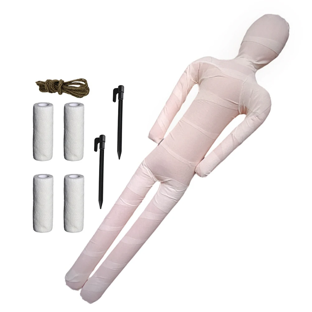 

Inflatable Mummy Halloween Yard Garden Spooky Decoration Scary Figurine Horror Supply Horrible Mummy Figurine Statue Sculpture