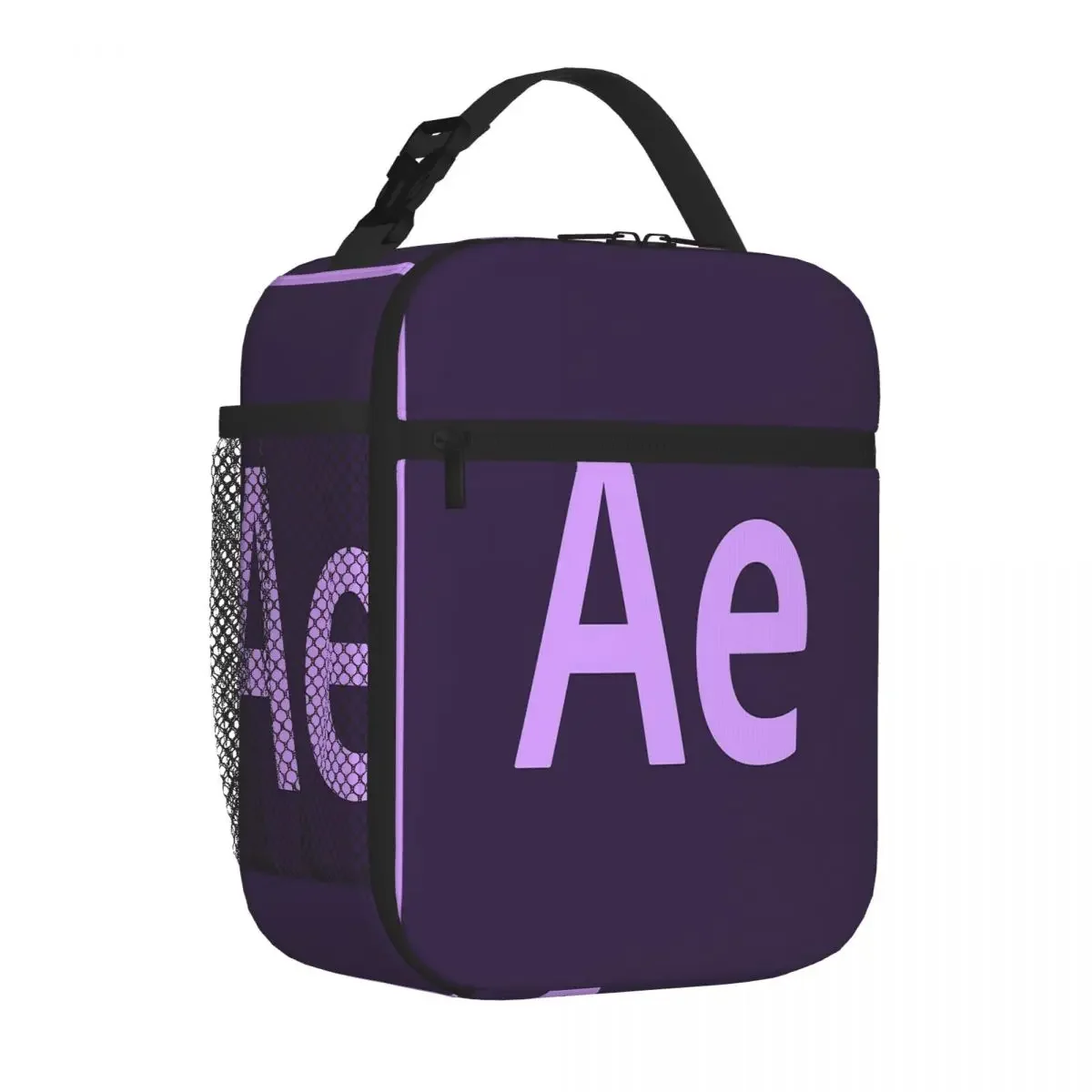 Hot Sale After Effects School Style Adult Lunch Bag Airport Travel Compact Lunch Bag