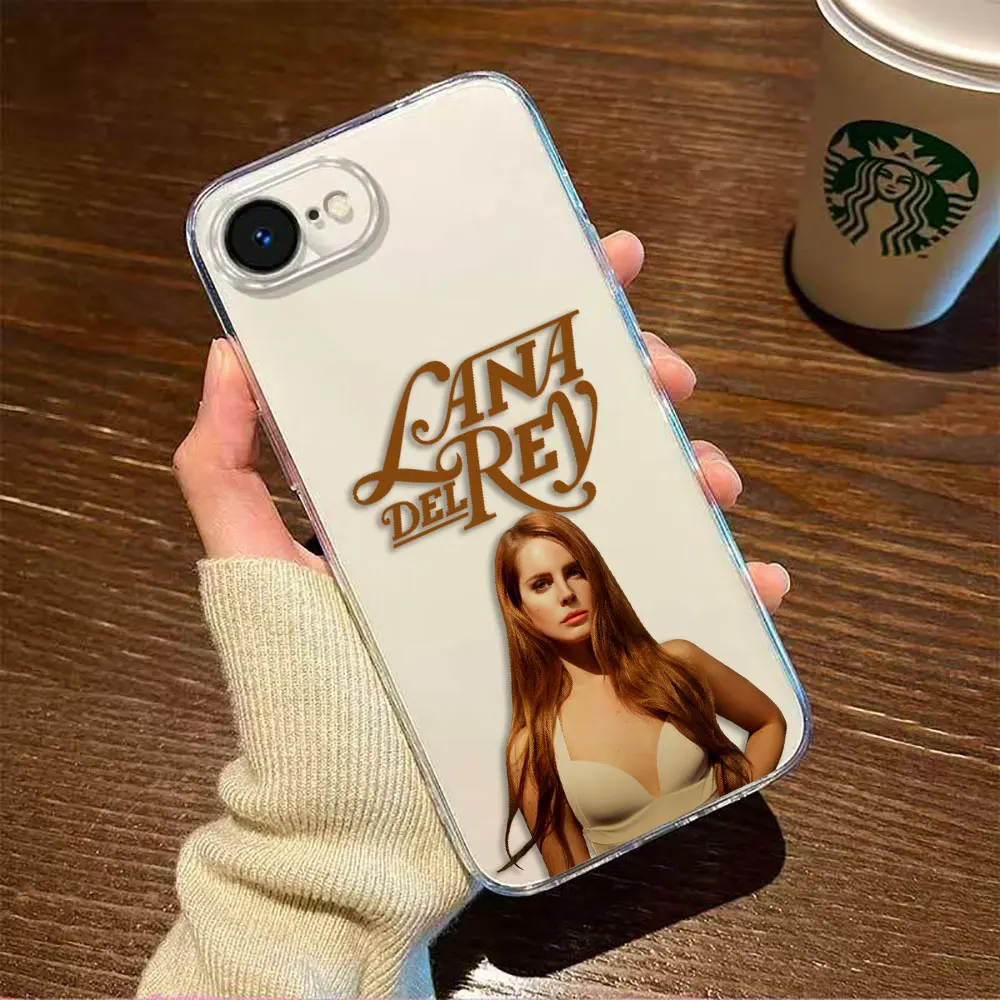 حار المغني لانا ديل ري جراب هاتف ل Redmi K40 13C 13 12 12C 10 10C 10X 10A 9 9C 9T 9A 8 7 A1 A2 A3 A5 زائد واضح قذيفة #3