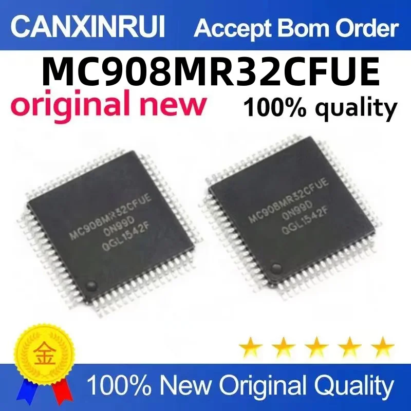 

MC908MR32CFUE MC68HC908MR32CFU QFP64 new original chip