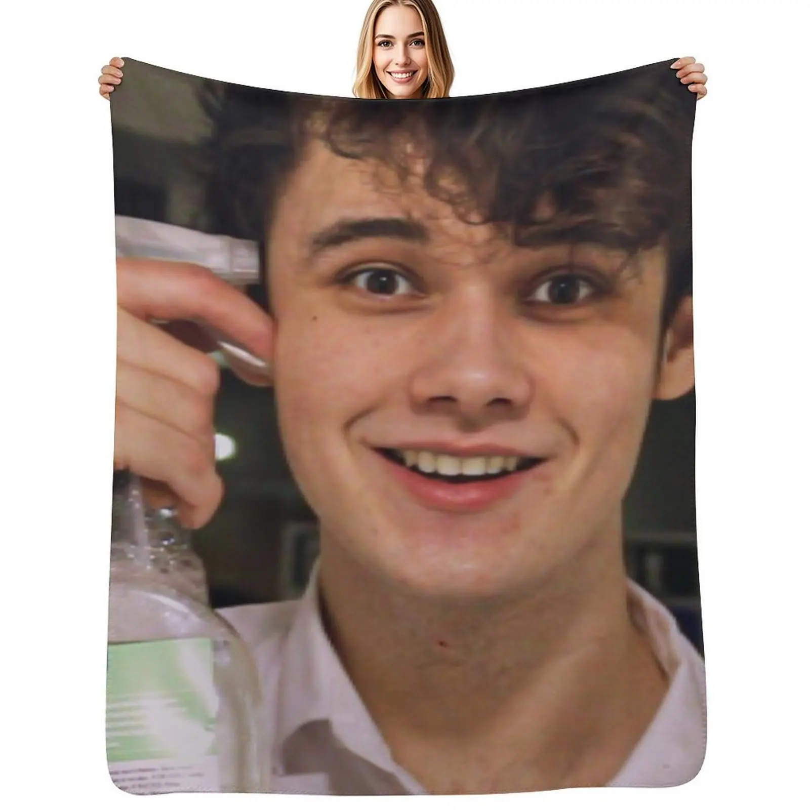 

Wilbur Soot Your New Boyfriend Throw Blanket Shaggy Comforter christmas decoration Moving Blanket