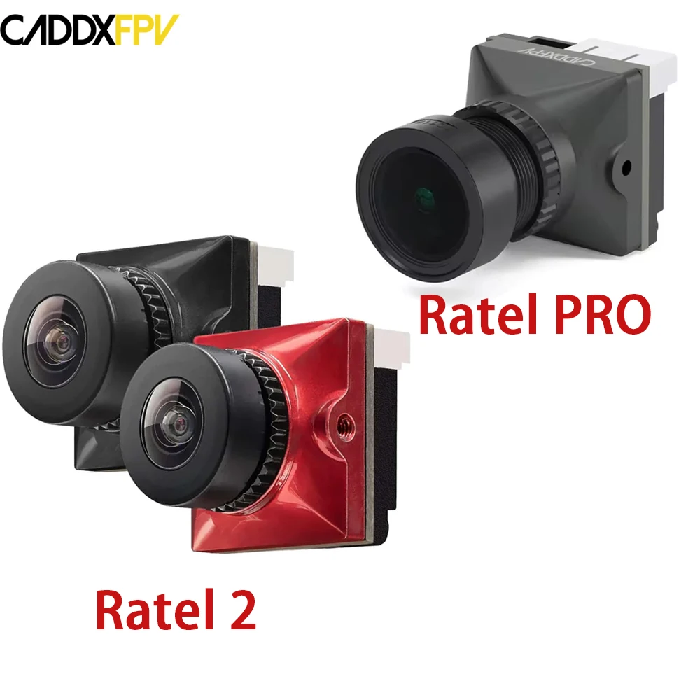 Caddx Ratel 2 V2 / PRO FPV Camera Ratel2 Flight Model Aircraft FPV Camera Ratel2 Drone Night Vision Lens