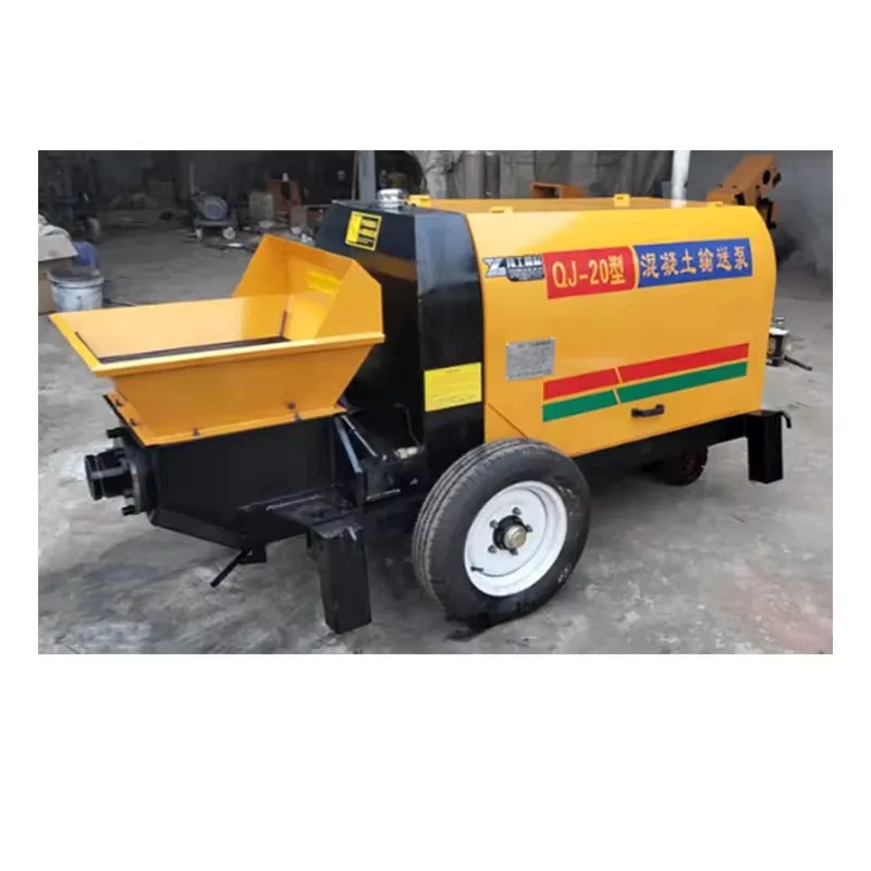 Hot Sale Mobile Concrete Mixer with Pump Concrete Pump Price Construction Diesel Engine Concrete Pump Trailer for Sale