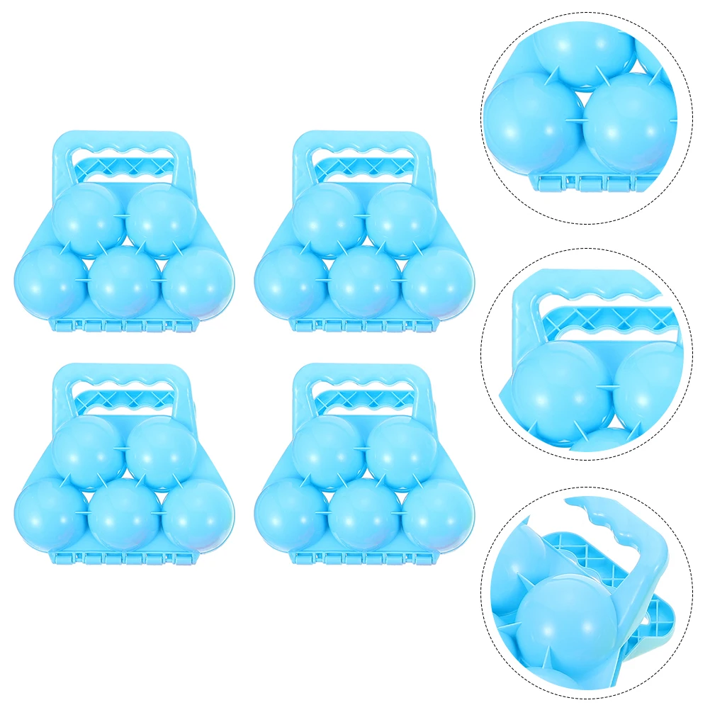 4-delige clip vormen accessoire kinderen speelgoed accessoires maken clips plastic spel