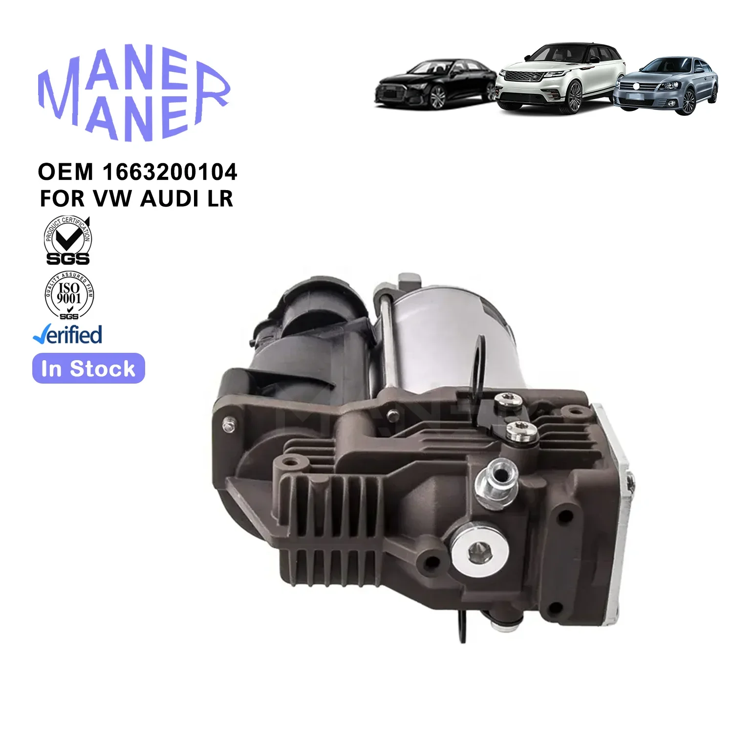 MANER Other Suspension Parts 1663200104 1663201468 1663202838 air compressor for Mercedes-Benz W166 X166 W221