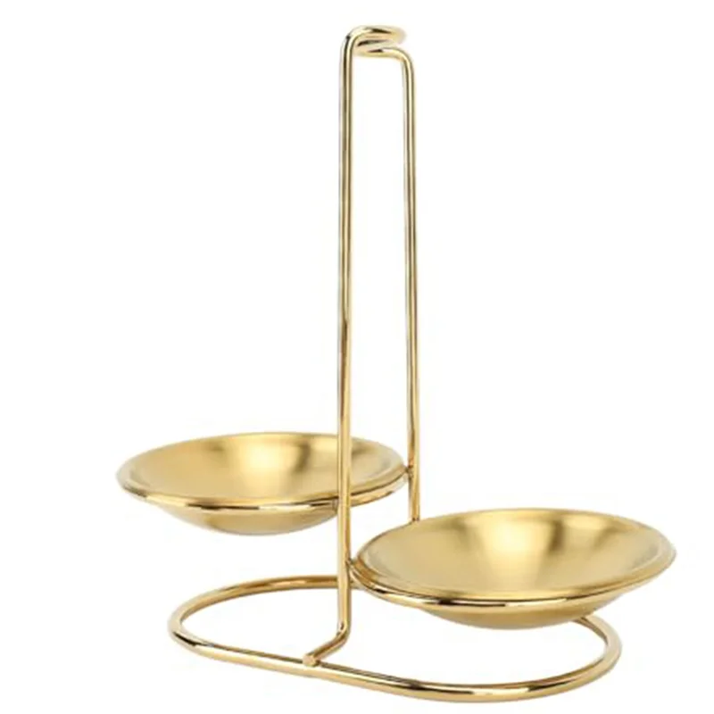 ABKS-Hot Pot Spoon Colander Stand Restaurant Spoon Stand Stainless Steel Soup Spoon Stand Soup Spoon Colander Set Stand