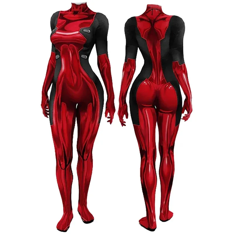 

CyDeadpool Lady Cosplay Costume Superhero 3D Printed Spandex Disfraces Woman Deadpool Bodysuits Zentai Outfits Halloween Costume